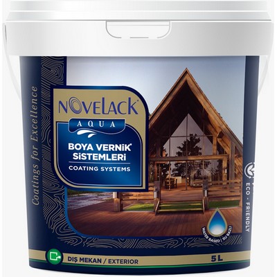 Novelack Water Based Exterior Matte Glossy Varnishes