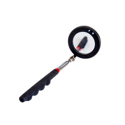 50 mm LED Round Telescopic Rearview Mirror