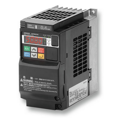 OMRON MX inverter sürücü, 7,5/11,0 kW (HD/ND), 18/23 A (HD/ND), 400 VAC, 3~, sensörsüz vektör 4548583484382