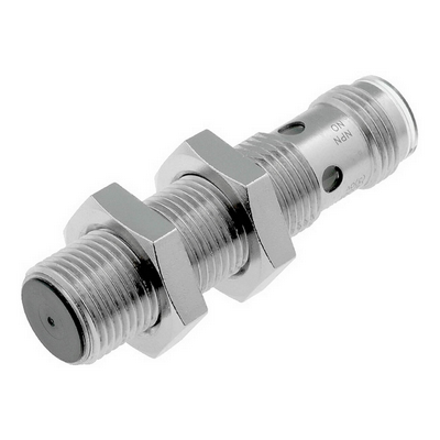 Omron Inductive Sensor, Rice-Nickel, Short Body, M12, Flat Head, 4mm, DC, 3 Cable, PNP-NA, M12 Connector 4536854918315