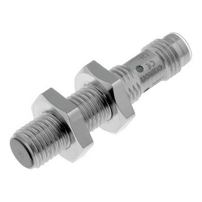 Omron Inductive Sensor, Stainless Steel, Short Body, M8, Straight Head, 2mm, DC, 3 Cable, PNP-NA, M8 connector (3-pine) 4547648162609