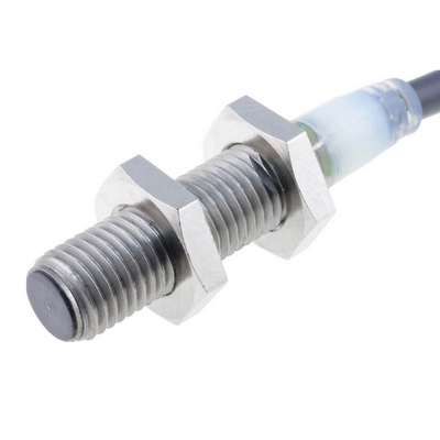 Omron Inductive Sensor, Stainless Steel, Short Body, M8, Straight Head, 2mm, DC, 3 Cable, PNP-NA, 2M cable 4547648162630