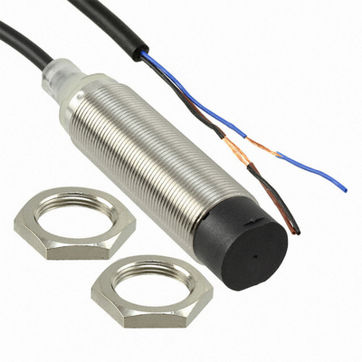 Omron Inductive Sensor, Rice-Nickel, Long Body, M18, Dislocated Head, 16mm, DC, 3 Cable, NPN-NA, 2M cable 4548583551756