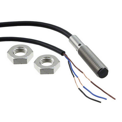 Omron Proximity Sensor, LIGE, Inductive, Stainless Steel, Short Body, M8, Shielded, 2mm, DC, 3-Wire, PNP-NO, 5M cable 4548583548725