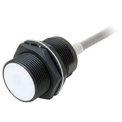 Omron Inductive Sensor, M30, Plain, 10mm, DC, 3-Kablolu, PNP No/NC can be selected (Factory Settings: No), IO-Link V1.1 Com2 (38.4 KBPS, 2.3MS), 2m cable 454858386523