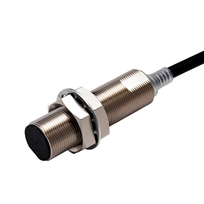 Omron Proximity Sensor, Inductive, Nickel-Brass, Long Body, M18, Shielded, 12 mm, DC, 3-Wire, PNP No+NC, IO-Link Com2, 2 M PREWEDE 454973477987
