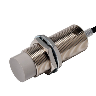 Omron Proximity Sensor, Inductive, Nickel-Brass, Long Body, M30, Ordhieded, 30 mm, DC, 3-Wire, PNP No, IO-Link Com2, 2 M PREWEDE 4549734483650