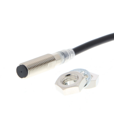 Omron Proximity Sensor, Inductive, Brass-Nickel, M8, Shielded, 3 mm, No, 5 M cable Robotic, DC 2-Wire 4549734181815