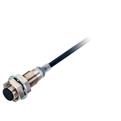 Omron Proximity Sensor, Inductive, Brass-Nickel, M12, Shielded, 7 mm, NC, 5 M cable Robotic, DC 2-Wire 4549734182263