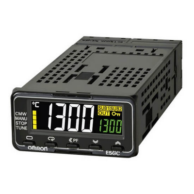 Omron Temp. Controller Pro, 1/32 DIN (24x48mm), Screwless Terminals, 1 AUX, 1x0/4-20ma Curr. Out, RS-485,24V AC/DC 4548583505551