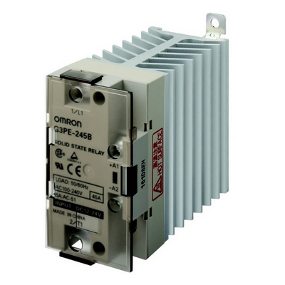 Omron Solid State Relay, Single Phase, DIN-Ray assembled, 35 A, max. 528 VAC 4548583409699