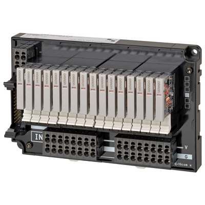 OMRON 16 Piece G/O relay terminal, input type, PNP (+ commON), 16 point internal connected, Push-in Plus Terminal, G2RV on 4549734144438 on Relays