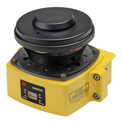 Omron Safety Laser Scanner with Measurement Data, Safety Radius 4M, Warning Zone 15M, Replacement Sensor Block 4548583522220