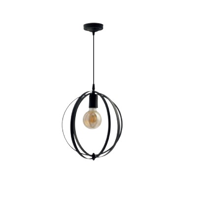 Pelsan-Decorative Suspended Luminaires-E27 Black