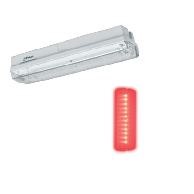 Pelsan-Emergency Lighting and Direction Luminaires-5W Surface Mounted Red Light