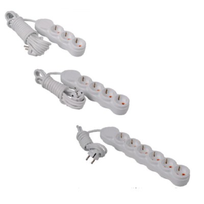 Pelsan-Triple 3-Way-Group sockets with 2mt cable