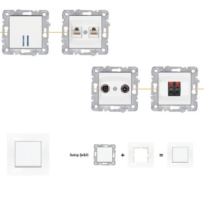 Pelsan-Grounded socket with child-proof cover-Socket group