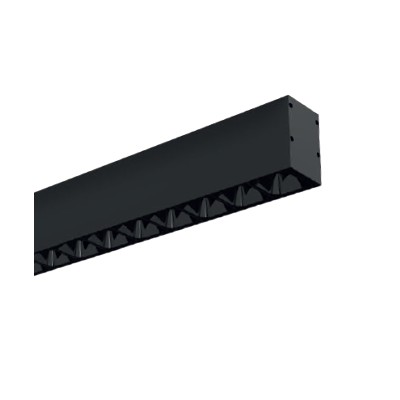 PELSAN-UGR <16 linear luminaires-military rosance set 150 cm black (2 pieces)