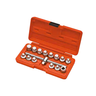 Retta 3/8 Crankcase Plug Key Set 15 Pcs