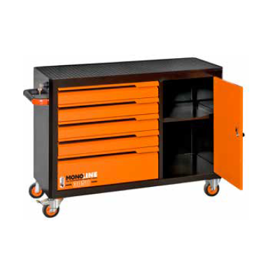 Retta Tool Cabinet with 5 Compartments