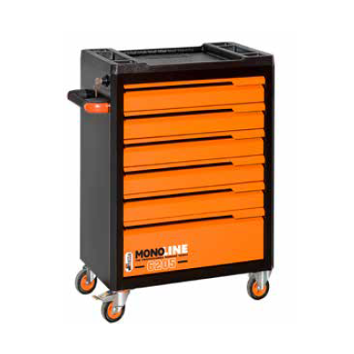 Retta Tool Trolley 6 Drawers 205 Pc (With Panel)