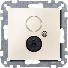 audio socket, white, System M-4042811031527