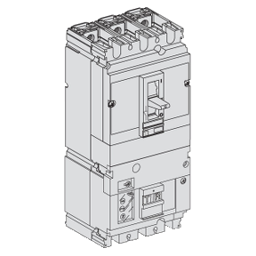 circuit breaker Vigicompact NS100N - TMD - 40 A - 3 poles 3d - 30..10000 mA-3303430299332
