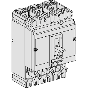 circuit breaker Compact NS160DC - 160 A - 3-pole - without trip unit-3303430304166