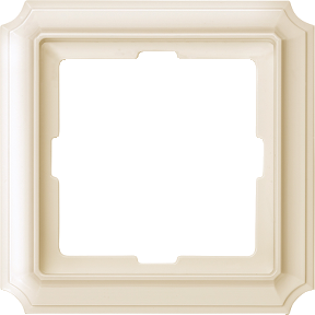 ANTIQUE frame, single, white-4011281863457