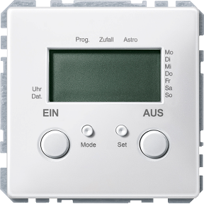 Time switch, Merten System design, polar white-4011281778706