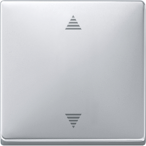 Blind button, aluminum, system design-4011281858101