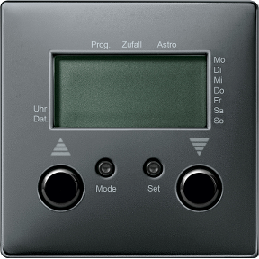 Sensör bağlantılı kör zaman anahtarı, siyah gri, system design-4011281819959
