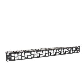 Actassi - patch panel - kategori 6A - UTP - 24 Port - 1U - düz yüksüz-3606489492489