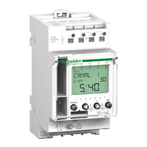 Acti 9 - Ihp - 2C Digital Time Switch - 24 Hours + 7 Days-3303431062881