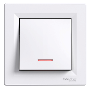 Asfora Light Switch Screw White DIY-3606480525643