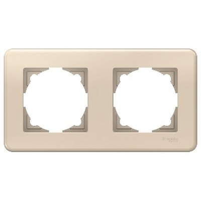 Leona Double Frame metallic beige-3606489779467