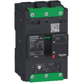 circuit breaker ComPact NSXm N (50 kA at 415 VAC), 3P 3d, TMD trip unit rated 40 A, EverLink connectors-3606481175298