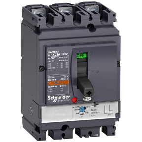 circuit breaker Compact NSX100HB2 - MA - 100 A - 3 poles 3d-3606480479267