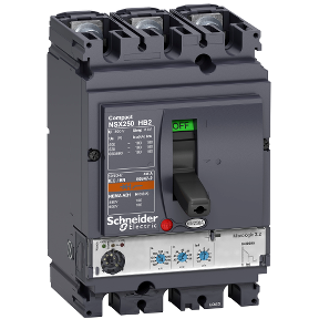 circuit breaker Compact NSX100HB2 - Micrologic 2.2 M - 50 A - 3 poles 3d-3606480479687