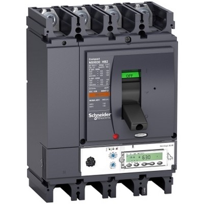 Circuit Breaker Compact Nsx400Hb2 - Micrologic 5.3 E - 400 A - 4 Poles 4D-3606480481062
