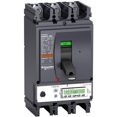 Circuit Breaker Compact Nsx630Hb2 - Micrologic 5.3 E - 630 A - 3 Poles 3D-3606480481321