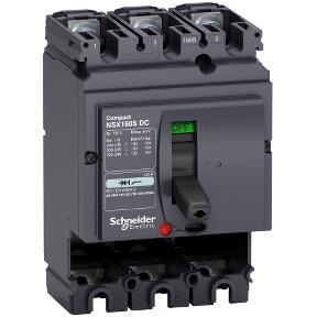 Circuit Breaker Compact Nsx160S Dc - 160 A - 3 Pole - Without Trip Unit-3606480073052