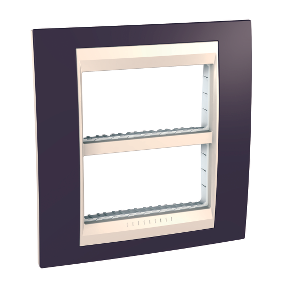 Unica Plus - Cover Frame (Stable Frame) - 2 Sets (H) - 2X4 M - Garnet/Ivory-8420375134476