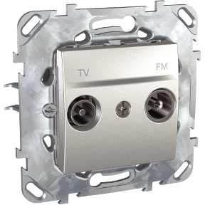 TV/FM socket - terminal - Aluminum-8420375117073