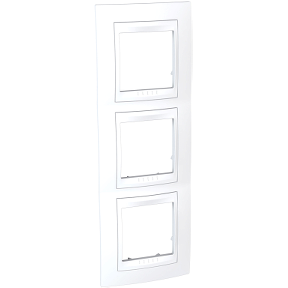 Unica White Triple Vertical Frame-8420375132908