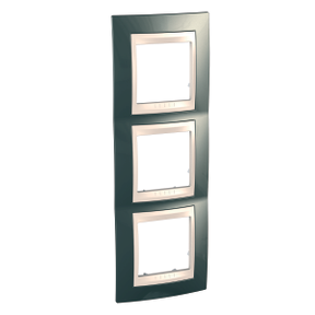 Unica Champagne-Ivory Triple Vertical Frame-8420375132922
