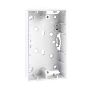 Unica Modular Surface Mounted Case - Four Modules - White-8420375135527
