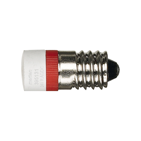 LED LAMP E 10 AC/DC 24V RD - Tütün-Grafit Üçlü dikey çerçeve-3606485003115