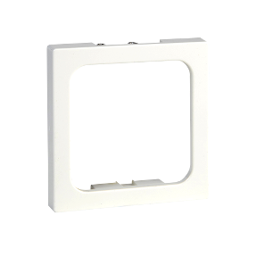 Center plate for light signal input, polar white, glossy, System M-3606485094182