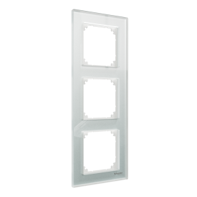 Real glass frame 3g cw M-Ele - Tobacco-Graphite Triple vertical frame-3606481463906